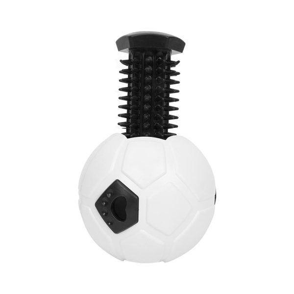 Hundespielzeug für den Hund, Fußball-Futterspielzeug aus Gummi, Drei verschiedene Typen, Kauspielzeug für Hund, Zähnereinigung – Bild 4