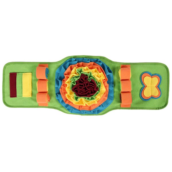 Hunde Intelligenzspielzeug, Schnüffelmatte Hund & Futterspielzeug, Intelligenz fördern, Rechteck, Zwei Farben, 80x28,5 cm – Bild 2