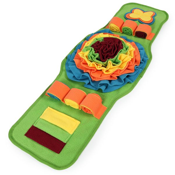 Hunde Intelligenzspielzeug, Schnüffelmatte Hund & Futterspielzeug, Intelligenz fördern, Rechteck, Zwei Farben, 80x28,5 cm – Bild 5