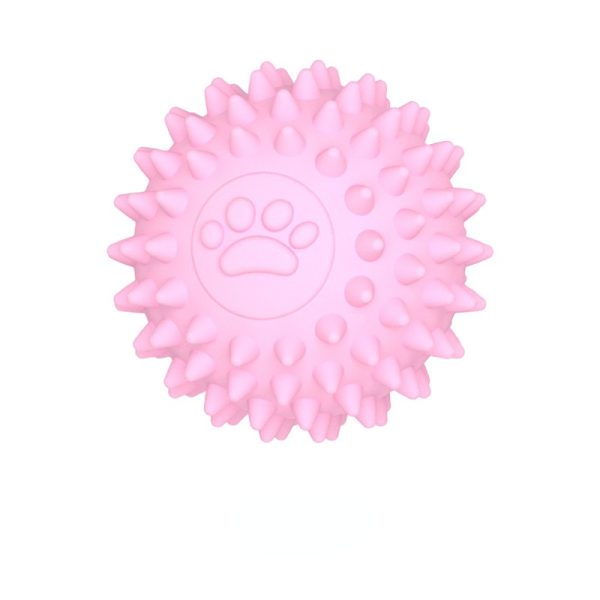 Hundespielzeug für den Hund, TRP Hundepfote Hundeball kauspielzeug hund, langlebig und knautschbar, Drei Farben, 5,5 cm – Bild 3