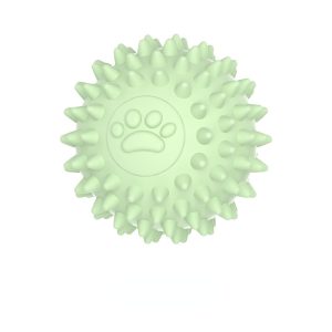 Hundespielzeug für den Hund, TRP Hundepfote Hundeball kauspielzeug hund, langlebig und knautschbar, Drei Farben, 5,5 cm