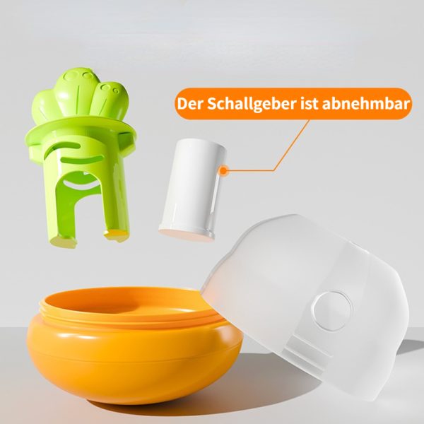 Hunde Intelligenzspielzeug, ABS Karotten-Futterspielzeug mit Abnehmbarer Schallgeber für kleine & mittelgroße Hunde – Bild 3