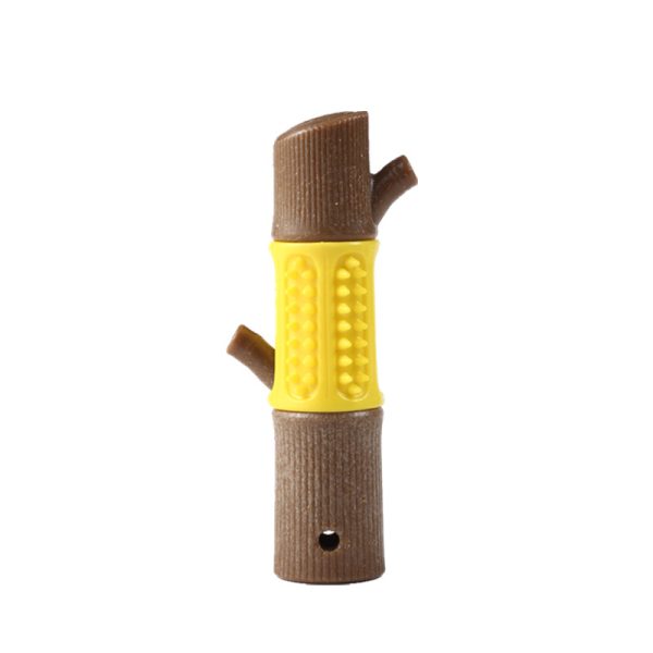 Spielzeug für den Hund, Hundekausticks aus TRP, PP & Holzspäne, Strapazierfähig, ideal für das Zahnpflege-Spiel, Vier Farben – Bild 3