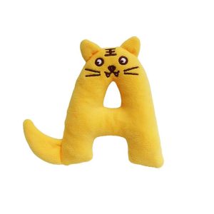 Kuscheltier für den Hund, Plüsch ABC Alphabet Spielzeug mit BB-Sounder, drei Varianten auswahlbar, ideal für kleine Hunde