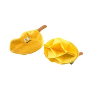 Hunde Intelligenzspielzeug, Plüsch Mango Futterspielzeug mit Lautes Papier für Training, Spielzeug zur Beschäftigung von Hunden