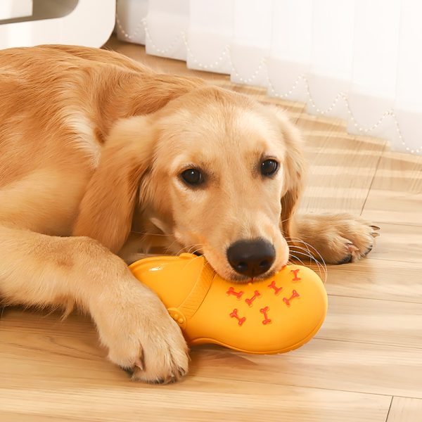 Hundespielzeug Unkaputtbar, Latex-Hausschuhe, Hundespielzeug Gummi, Langlebiges Kauspielzeug für alle Hundegrößen, Zwei Farben – Bild 5