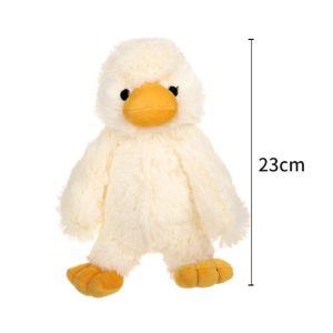 Kuscheltier für Hunde, Kleine Ente mit BB vocalization Hundespielzeug, Groß und Klein, Ideal zum Kauen und Schlafen