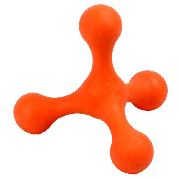 Hundespielzeug Unkaputtbar, TRP  Hundekauartikel für alle Hunderassen, Buntes Kauspielzeug in Orange, Pink, Gelb und Blau – Bild 3