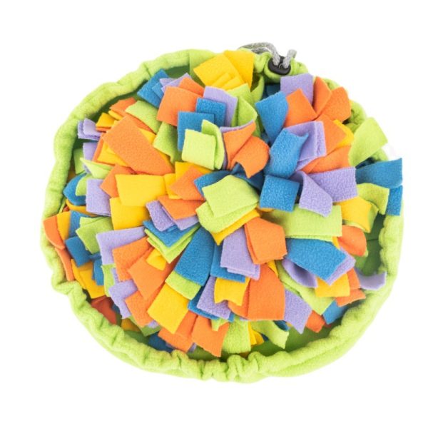 Hunde Intelligenzspielzeug, Regenbogenfarben Schnüffelbeutel, Multifunktionale Hundeschnüffelmatte, langsamer Futternapf – Bild 4