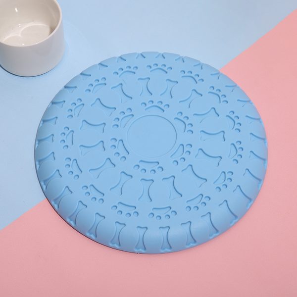 Hund Spielzeug, Hundefrisbee aus weichem Material, farbenfroher, Multifunktional Wasserspielzeug Hund, Drei Farben – Bild 2