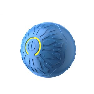 Spielzeug für den Hund, intelligenter Hundeball aus Gummi, unregelmäßiger Bewegung, Lange Spielzeiten für Hunde, Zwei Farben